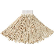 Rubbermaid® #24 Value Pro Cotton Economy Wet Mop W/ 5" Headband - FGV15800WH00 - Pkg Qty 12