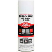Rust-Oleum industrielle 1600 système généraliste émail aérosol, apprêt blanc, 12 oz - 1681830, qté par paquet : 6