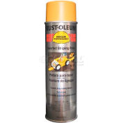 Système de peinture aérosol de marquage de lignes inversé Rust-Oleum 2300, jaune, qté par paquet : 6