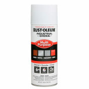 Rust-Oleum Industrial 1600 System General Purpose Enamel Aérosol, Flat White, 12 oz. - 1690830V, qté par paquet : 6