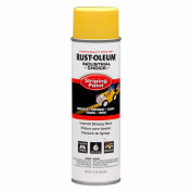 Rust-Oleum S1600 System Inverted Striping Paint Aérosol, Jaune - 1648838V, qté par paquet : 6