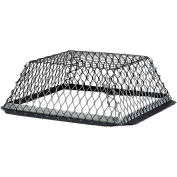 Évents d’HY-C toit peint en noir Galvanisé acier 16 "x 16" x 6 "-RVG1616G