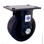 RWM Casters 75 Series 12" Cast Iron Wheel Rigid Caster - 75-CIR-1230-R