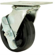 RWM Casters 8" Durastan Wheel Swivel Caster with Wheel Brake - E53-DUR-0825-S-WB