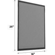 Air-Care Permanent Washable Electrostatic Air Filter Flexible, 16 x 25 x 1", MERV 8
