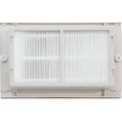 Filtre HEPA RZ Industries® AIRFlow® AIR, MERV 17, 5-1/4"L x 9 » P x 1-1/2"H, qté par paquet : 48