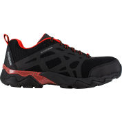 Reebok® RB1061 Men's Beamer Black and Red Athletic Oxford, Black/Red, Size 14 W