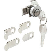 Prime-Line® serrure de boîte Mail, CW, w/cache-poussière, rainure de clavette 5-Cam, NA-14 S 4526