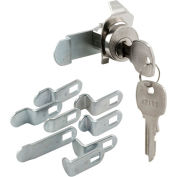 Prime-Line® Mail Box Lock, 9 Cams, 5 broches, National rainure de clavette, S 4531