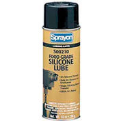 Sprayon LU210 Lubrifiant silicone de qualité alimentaire, 12 oz. Bombe aérosol - SCO210000, qté par paquet : 12