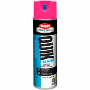 Krylon Industrial Quik-Mark Wb Inverted Marking Paint Fluorescent Pink - A03612004 - Pkg Qty 12
