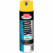 Krylon Industrial Quik-Mark Wb Inverted Marking Paint Apwa Utility Yellow - A03801004 - Pkg Qty 12