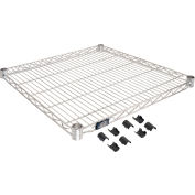 Nexel® S2424C Chrome Wire Shelf 24"W x 24"D