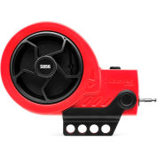 MasterLock® 9'L Retractable Cable Lockout Device, Steel Cable, Red/Black, S856