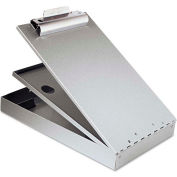 Saunders Cruiser-Mate Aluminum Storage Clipboard, Top Opening, 8-1/2" x 12", Silver