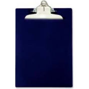 Saunders Recycled Plastic Clipboard with Antimicrobial Protection, 8-1/2" x 12", Blue