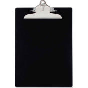 Saunders Recycled Plastic Clipboard with Antimicrobial Protection, 8-1/2" x 12", Black