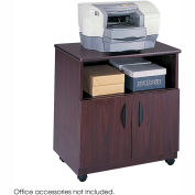 Safco® produits 1850MH Machine portable Stand - acajou