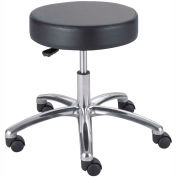 Safco® Lab tabouret - vinyle - pneumatique - 22" H - noir