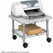 Safco® Produits 5206GR Imprimante sous-bureau/stand de fax - Gris