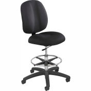 Safco® apprenti II Bureau tabouret - tissu - Hauteur - pieds noir