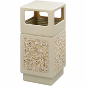 Safco® Canmeleon™ Aggregate Panel, Side Open, 38 Gallon, Tan - 9472TN