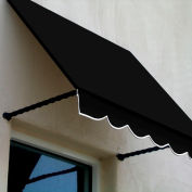 Awntech SANT33-4K Window/Entry Awning 4-3/8'W x 3-11/16'H x 3'D Black