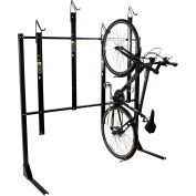Bike Fixation 8024, Indoor 4 Bike Non-Lockable Vertical Storage Rack