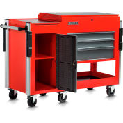 Proto® Utility Cart Locker, 18"L x 20"P x 34"H, Rouge