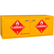 20 gallons, Cabinet inflammables Stak-a-Cab™, fermeture automatique, 47" W x 18 H « D x 18"
