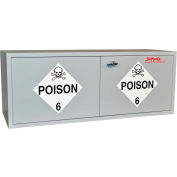 16 gallons, Cabinet Poison Stak-a-Cab™, 47" W x 18 H « D x 18"