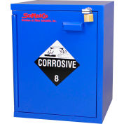 5x2.5 Liter, Bench Corrosive Cabinet, 16-3/4"W x 15-3/4"D x 21-1/4"H