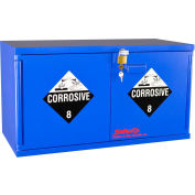 8x2.5 Liter, Mini Stak-a-Cab™ Corrosives Cabinet, 31"W x 14-1/2"D x 17"H