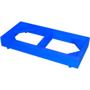 Support pour Stak-a-Cab™ Mini Cabinet de matières Corrosives, bleu