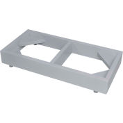 Pied de sol pour Stak-a-Cab™ Mini acide/produits inflammables armoire, gris