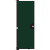Screenflex 6'8 "H porte - montée à la fin du diviseur de pièce - canard colvert