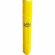 Corner Sentry™ Corner Protector, Covers 4" x 4" of Corner, 42"H, Yellow - Pkg Qty 4