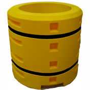 Protecteur de colonne colonne Sentry®, diamètre 30" ouverture ronde, 44" O.D. x 42 "H, jaune