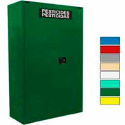 Securall® 45-Gallon Manual Close, Pesticide Cabinet Ag Green