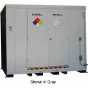 Securall® 10'W x 8'D x 8' 4"H Agri-Chemical Storage Building 16 Drum