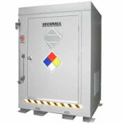 Securall® 5' W x P 3' 6" x 6' 11" H Agri-chimiques stockage bâtiment 2 tambour