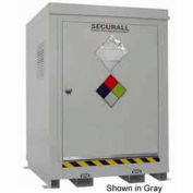 Securall® 5'W x 5'D x 6' 11" Agri-Chemical Storage Building 4 Drum