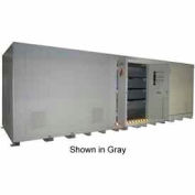 Securall® 34'W x 8'D x 8' 4"H Agri-Chemical Storage Building 64 Drum