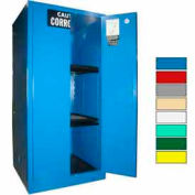 Securall® 60-Gallon Manual Close, Acid & Corrosive Cabinet Blue