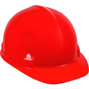 Jackson Safety SC-6 Safety Hard Hat, suspension à cliquet 4 pts, style casquette, rouge, qté par paquet : 12