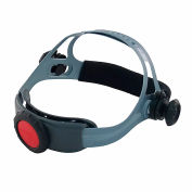 Jackson Safety Replacement 370 Headgear for Welding Helmets, Adjustable, Black/Grey