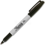 Sharpie® Marqueur permanent, Fine Point, Encre Noire, qté par paquet : 12
