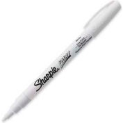 Sharpie® marqueur de peinture, d’encre à base d’huile, Fine, blanche, qté par paquet : 12