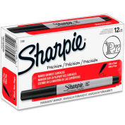 Sharpie® Marqueur permanent, Ultra-Fine, Encre Noire, qté par paquet : 12
