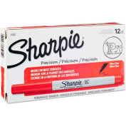 Sharpie® Permanent Marker, Ultra-Fine, Red Ink, Douzaine